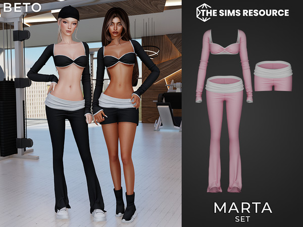 Sims 4 — By Beto - Marta (Top) by Beto_ae0 — Sporty and sexy outfit, enjoy it