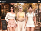 Sims 4 — SET-Coffee Break Collection - Patreon by busra-tr — Note: This release was previously shared with my Patreon