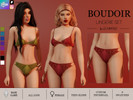 Sims 4 — BOUDOIR - LINGERIE PANTIES by linavees — New Mesh