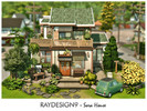 Sims 4 — Sora House by RayDesign9 — I build this lot in Mount Komorebi 20x30 lot size and 2 floor. This house has :