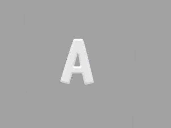 Sims 4 — [CJS] Wall Letters - WHITE by ceejaysims — A set of wall letters in black or white versions