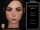 Sims 4 — Cafe au lait spots skin detail by Venerian - Maxis Match - by Venerian — This item does not work with alpha