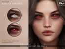 Sims 4 — Avi-Glam - Hail Satan Eyes by VentaStudio — 2 Swatches