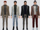 Sims 4 — Rowan Autumn Jacket by McLayneSims — TSR EXCLUSIVE