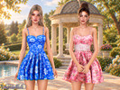 Sims 4 — Garden Party Set by Mermalade — Daisy Dress MC704