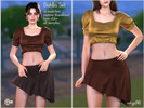 Sims 4 — Dahlia Set by astya96cc — 22 swatches