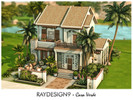 Sims 4 — Casa Verde by RayDesign9 — I build this lot in Oasis Spring 20x30 lot size and 2 floor. This house has :