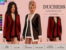 Sims 4 — DUCHESS - SLEEPWEAR SET by linavees — New Mesh