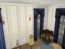 Sims 4 — Samara Panel Walls by lavilikesims — 4 panel walls and a plain wall to match