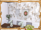 Sims 4 — Countryside Charm - Crochet Wall Hanging by lavilikesims — A set of 6 wall hangings ft crochet
