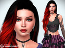 Sims 4 — Melody Rice by DarkWave14 — Download all CC's listed in the Required Tab to have the sim like in the pictures.