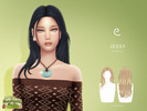 Sims 4 — Jessy Hairstyle by Enriques4 — New Mesh