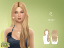 Sims 4 — Jessy Hairstyle - V2 by Enriques4 — New Mesh