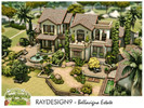 Sims 4 — Bellavigna Estate by RayDesign9 — Inspired by Italian Vineyard and Villa.