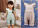 Sims 4 — Toddler - Daisy ruffle romper by MysteriousOo — A sweet romper covered in a playful daisy pattern. Flutter