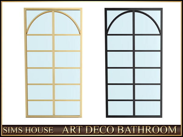 Sims 4 — Partition ART DECO BATHROOM by Sims_House — ART DECO BATHROOM