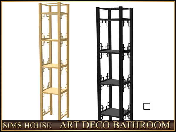 Sims 4 — Stand ART DECO BATHROOM by Sims_House — ART DECO BATHROOM
