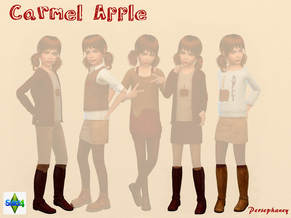 Sims 4 — Tall Boots for Sims Girls- 2 recolors by Persephaney — 2 recolors of Wjewerica's Tall Boots for Sims Girls to