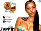Sims 4 — Summer Shoulder Tattoo by fairyreese — Summer Tattoo
