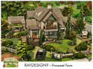 Sims 4 — Fernwood Farm by RayDesign9 — I build this lot in Brindleton Bay 40x40 lot size and 2 floor. This house has :