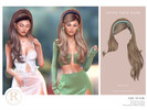 Sims 4 — RAMA - Ari Hair by VentaStudio — 40 Colors (233 on Patreon)