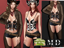 Sims 4 — Desert Rose Collection by Mydarling20 — Outfit Information Age Groups: Teens, Young Adults, Adults, Elders top: