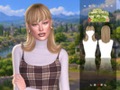 Sims 4 — LEXEL - Malvina medium adult hairstyle by LEXEL_s — 35 swatches