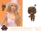 Sims 4 — Voodoo Doll Familiar by Dissia — Voodoo doll familiar levitating above your sim shoulder for both female and