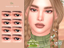 Sims 4 — IMF Mckenna Eyeshadow Countryside Charm by IzzieMcFire — Mckenna Eyeshadow contains 8 colors in hq texture.