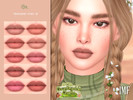 Sims 4 — IMF Mckenna Lipstick Countryside Charm by IzzieMcFire — Mckenna lipstick contains 10 colors in hq texture.