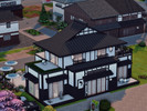 Sims 4 — sushi restaurant komoto by moigo12 — Komorebi sushi restaurant