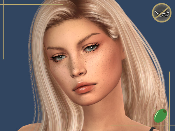 Sims 4 — Lisha 3D Lashes Glasses Contradict by Pitted0live — Countryside Charm Long sparse eyelashes perfect for your