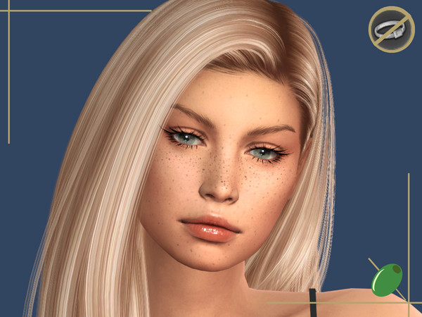 Sims 4 — Lisha 3D Lashes Rings Contradict by Pitted0live — Countryside Charm Long sparse eyelashes perfect for your