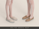 Sims 4 — Suede Loafer Female by Arltos — 11 colors.