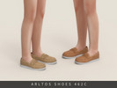 Sims 4 — Suede Loafer Child by Arltos — 11 colors.