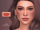 Sims 4 — Rose Lip Preset by Suzue — Rose Lip Preset N42