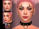 Sims 4 — Devil Tattoo by Suzue — Devil Tatoo N75