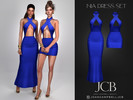 Sims 4 — NIA DRESS SET by Joan_Campbell_Beauty_ — INCLUDES: