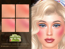 Sims 4 — Countryside Charm Jolene Blush HQ by Caroll912 — A 4-swatch matte cheek inspired by Dolly Parton. It comes in
