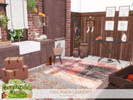 Sims 4 — Oaklands Laundry by BlusterSims — Oaklands Laundry is a cosy, rustic space blending practical storage with warm
