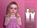 Sims 4 — LEXEL - Elizabeth medium toddler hairstyle by LEXEL_s — 35 swatches