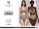 Sims 3 — Seamless Strappy Bra by Bill_Sims — This bra features a seamless, underwired design with thin straps! - Female,