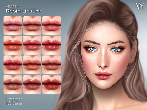 Sims 4 — VELYSEA Robin Lipstick by VELYSEA — Eyes