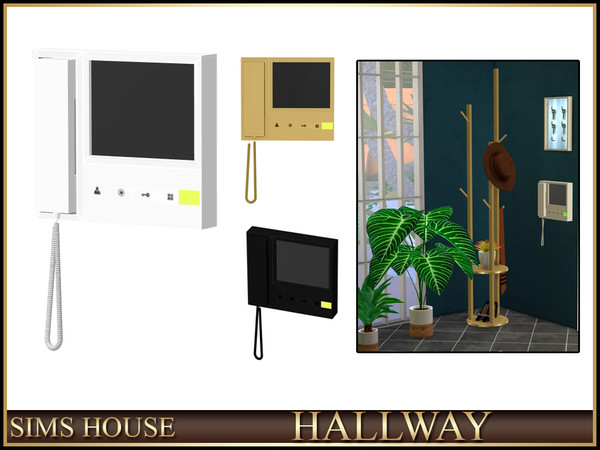 Sims 4 — Intercom HALLWAY by Sims_House — HALLWAY