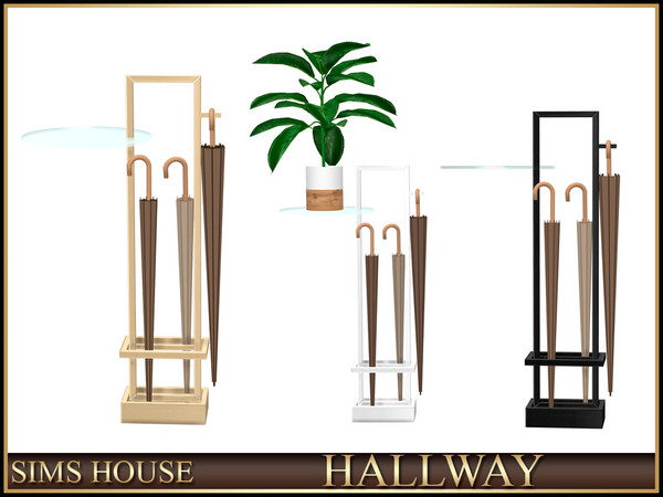 Sims 4 — Umbrella stand  HALLWAY by Sims_House — HALLWAY