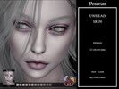 Sims 4 — Undead Skin by Venerian - Female by Venerian — The preview sim is not wearing any additional skin details or