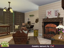 Sims 4 — Country Nursery by evi — This country baby nursery is furnished and decorated with old age precious objects.