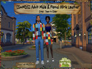 Sims 4 — SwMDs - Adult Male Afrik Leather Jacket Countryside Style by MsDSweets — Dress your male sims (teen - elder) in