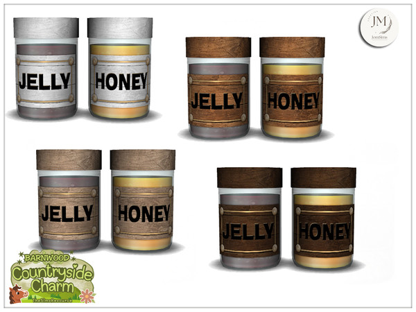 Sims 4 — Jomsims Countryside charm mercantile deco jelly and honey by jomsims — Step into the warm atmosphere of a