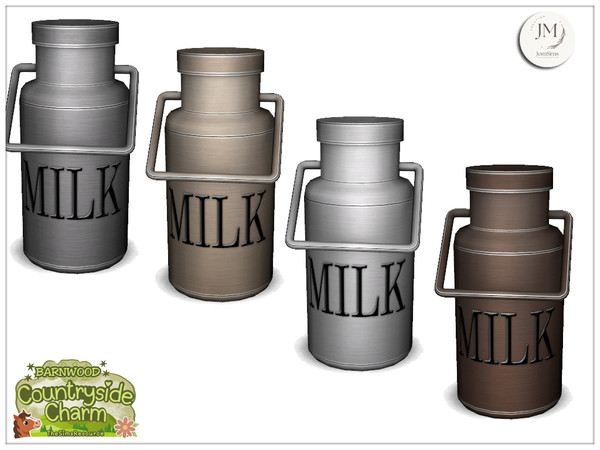 Sims 4 — Jomsims Countryside charm mercantile deco milk1 by jomsims — Step into the warm atmosphere of a traditional